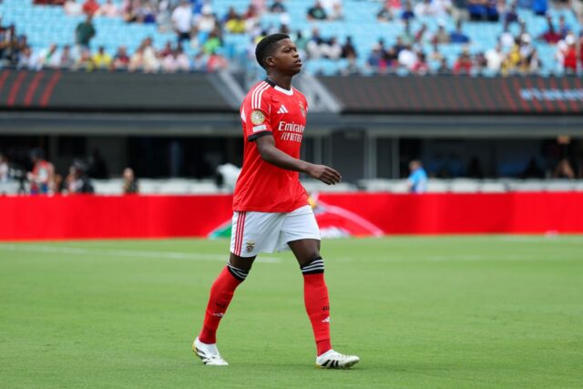 Marseille Make Technique pre záložníka Benfica Florentino Luísa 

