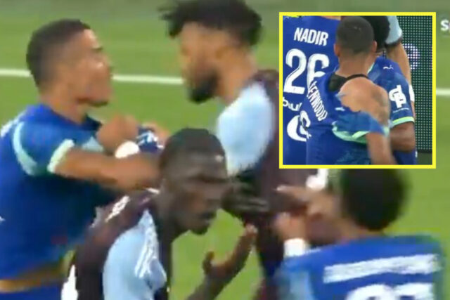 Mings a Greenwood boli zapojené do vyhrievaného šrotu počas príslušenstva pred sezónou