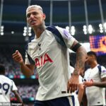 Tottenhamova Burnley Route patrila Richarisonovi, pretože sa objavila s dvoma veľkými gólmi