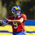Matthew Stafford s najväčšou pravdepodobnosťou bude hrať Ramsov otvárač. Bude Alaric Jackson tiež?