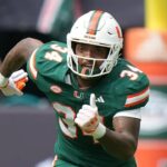 Miami futbal pozastavuje Adariusa Hayesa po nákladoch pri nebezpečnej nehode na Floride
