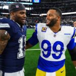Micah Parsons Act Buzz Buils a bývalá hviezda NFL Aaron Donald škádlí comeback