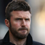Michael Carrick ocenil Rubena Amorima za jeho „povzbudivé gesto“ po strate Man Utd v Arsenale