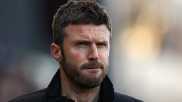 Michael Carrick ocenil Rubena Amorima za jeho „povzbudivé gesto“ po strate Man Utd v Arsenale



