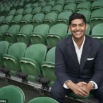 Hostiteľ BBC show qasa Alom vo Wimbledone sa dnes podelil o to, že sa ponáhľal do nemocnice
