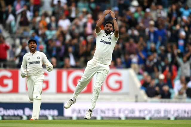 Mohammed Siraj spáchal 4. pole. (Kredity: Getty)