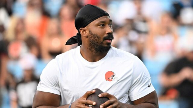 Myles Garrett citoval, aby jazdil 100 km / h po Browns vopred

