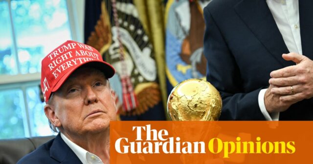 Najaktuálnejšie oválne pracovisko Infantino odhaľuje, že nám Trump bude určite nevyhnutný na hrnčekoch Globe Globe Globe Globe Globe Hit 2026 

