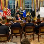 Donald Trump hostí v pondelok európsky