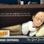 New York Yankees rozdávajú George Costanzu Sleeping Bobbleheads
