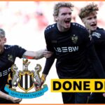 Nick Woltemade do Newcastle United Transfer Formálne predstavený