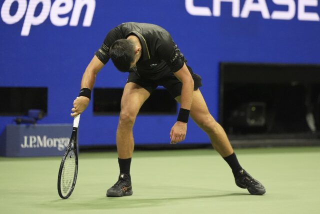 Novak Djokovic US Open Prvé kolo