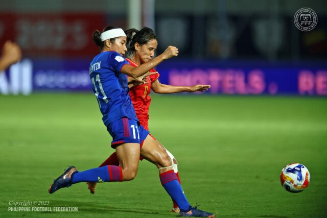 Obrana filipínskeho ženského futbalového mužstva majstrovstiev žien ASEAN dosiahla náhle koniec potom, čo mu bolo zamietnuté semifinále s 1-1 remízam proti Mjanmarsku v stredu na štadióne Lach Tray v Haiphong vo Vietname.