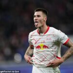 Benjamin Sesko sa údajne rozhodol pripojiť sa toto leto s RB Leipzig Newcastle