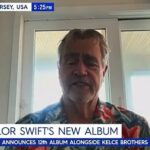Ed Kelce sa objavil dnes v Austrálii, aby hovoril o svojom synovi Travisovi a Taylor Swift