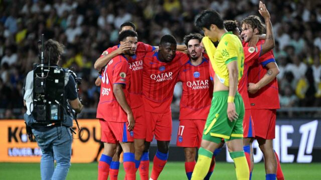 PSG začína ligue 1 Titul Defense s drsným víťazstvom v Nantes

