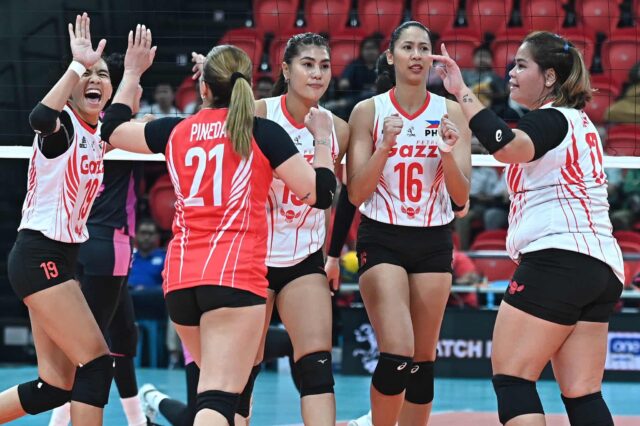 Petro Gazz Angels PVL na prehliadke