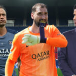 Paríž, Francúzsko - 5. marca: Brankár Gianluigi Donnarumma z Paríža Saint Germain v akcii počas Ligy majstrov UEFA 2024/25 kolo 16 prvých nôh medzi Paris Saint -Germain a Liverpool FC v Parc des Princes 5. marca 2025 v Paríži vo Francúzsku. (Foto: Antonio Borga/Eurasia Sport Images/Getty Images)