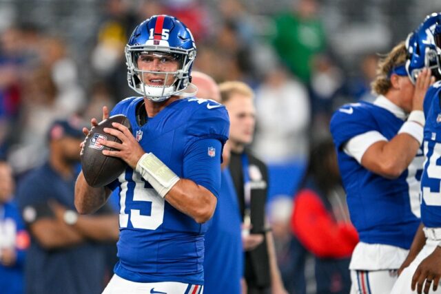 NFL: Patrioti z New England v New Yorku Giants