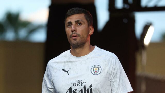 Pep Guardiola v nádeji, že Rodri bude po septembrovej medzinárodnej prestávke vhodný pre Manchester City

