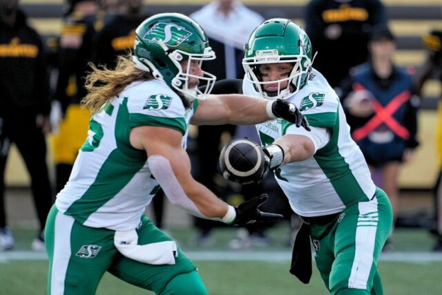 CFL: Saskatchewan Roughriders v Hamilton Tiger Cats