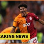 Gabriel Sara oslavuje cieľ pre Galatasaray