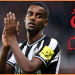 Newcastle Alexander Isak v akcii