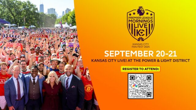 Premier League Fan Fest, ktorý sa bude konať v Kansas City, september 2025



