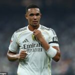 Problém pre Trent: Ex-Liverpool Celebrity Alexander-Arnold by v súčasnosti mohol byť uviaznutý nezamestnaný, keď Xabi Alonso ukončí opatrnosť-a jeho náhradník je priaznivý, pokiaľ ide o jeho umiestnenie, pokiaľ ide o jeho umiestnenie