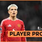 Alejandro Garnacho reaguje na stratenú príležitosť pre muža UTD proti Chelsea