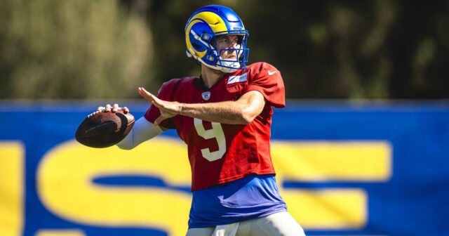 Rams quarterback Matthew Stafford schopný znova trénovať



