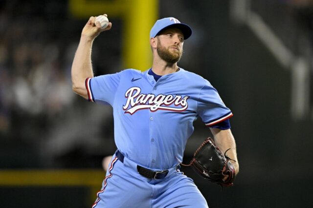 MLB: Cleveland Guardians v Texas Rangers