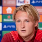 Rennes sa pozorne drží na Kasper Dolberg