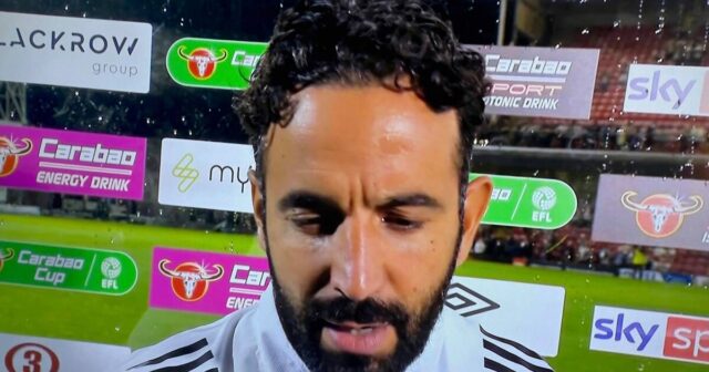 Ruben Amorim sa týka záhadnej správy týkajúcej sa celebrít Guy Utd po strate Grimsby | Futbal | Športová aktivita 


