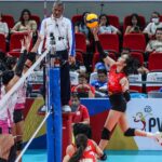 Santos, tím zameraný na tím, režíruje hd Spikers v semifinále Tour