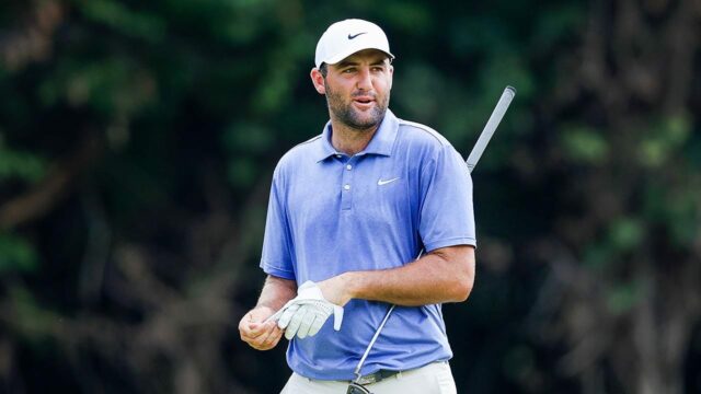 Scottie Scheffler vezme BMW Championship po neuveriteľnom výstrele čipu na 17. mieste



