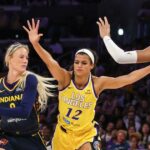 Sexuálna hračka vyhodená blízko Sophie Cunningham počas Sparks Win Over Fever