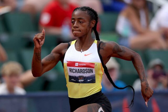 Sha'carri Richardson zatknutý