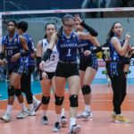 Shaina Nitura a Adamson Lady Falcons počas Národnej pozvánky SHAREY's Super League (SSL) Cebu Leg.