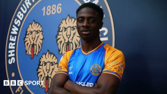 New Shrewsbury Town winger Ismeal Kabia