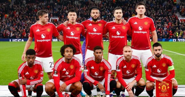 Six Man Utd Stars constitue un nouveau groupe de leadership alors que Ruben Amorim essaie de stabiliser le navire

