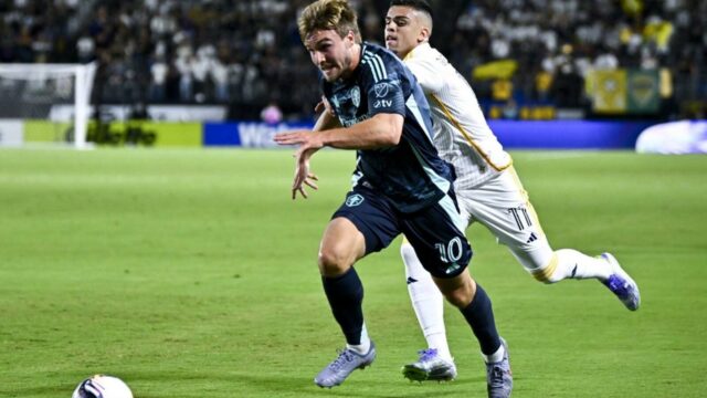Sounders uzamkli galaxiu, poplatok priamo do hrnčeka lig, posledný 

