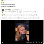 Španielsky brankár Cata Coll, Anglická hviezda Hannah Hampton'ın Fraud Stge počas záverečných výstrelov Euro sa vrátila k tvrdeniu, že dav.