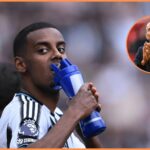 Alexander Isak v akcii pre Newcastle proti Evertonu minulú sezónu