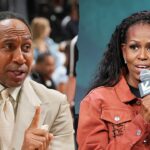 Stephen A. Smith zasiahne Michelle Obamu späť, „stále ... slaná“ so svojimi komentármi Trump -Voelente