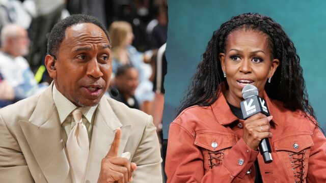 Stephen A. Smith zasiahne Michelle Obamu späť, „stále ... slaná“ so svojimi komentármi Trump -Voelente

