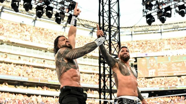 Summerslam 2025: Jey Uso, Roman Reigns Poskytnite Breakker, Bronson Reed

