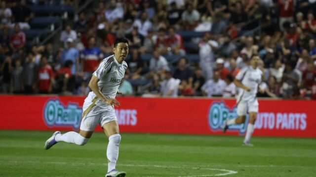 Syn Heung-Min čerpá dôležitý trest v debute MLS ako triedy LAFC za kreslenie ohňom

