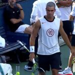Carlos Alcaraz debutoval pred svojím prvým kole zápasu na US Open nový strih