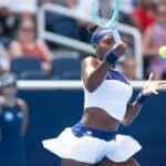 Tenisová hviezda Coco Gauff navštívila GABP pre hru Reds-Phillies
